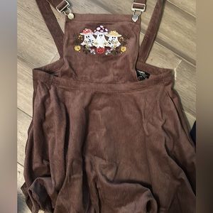 Halloween overall skirt